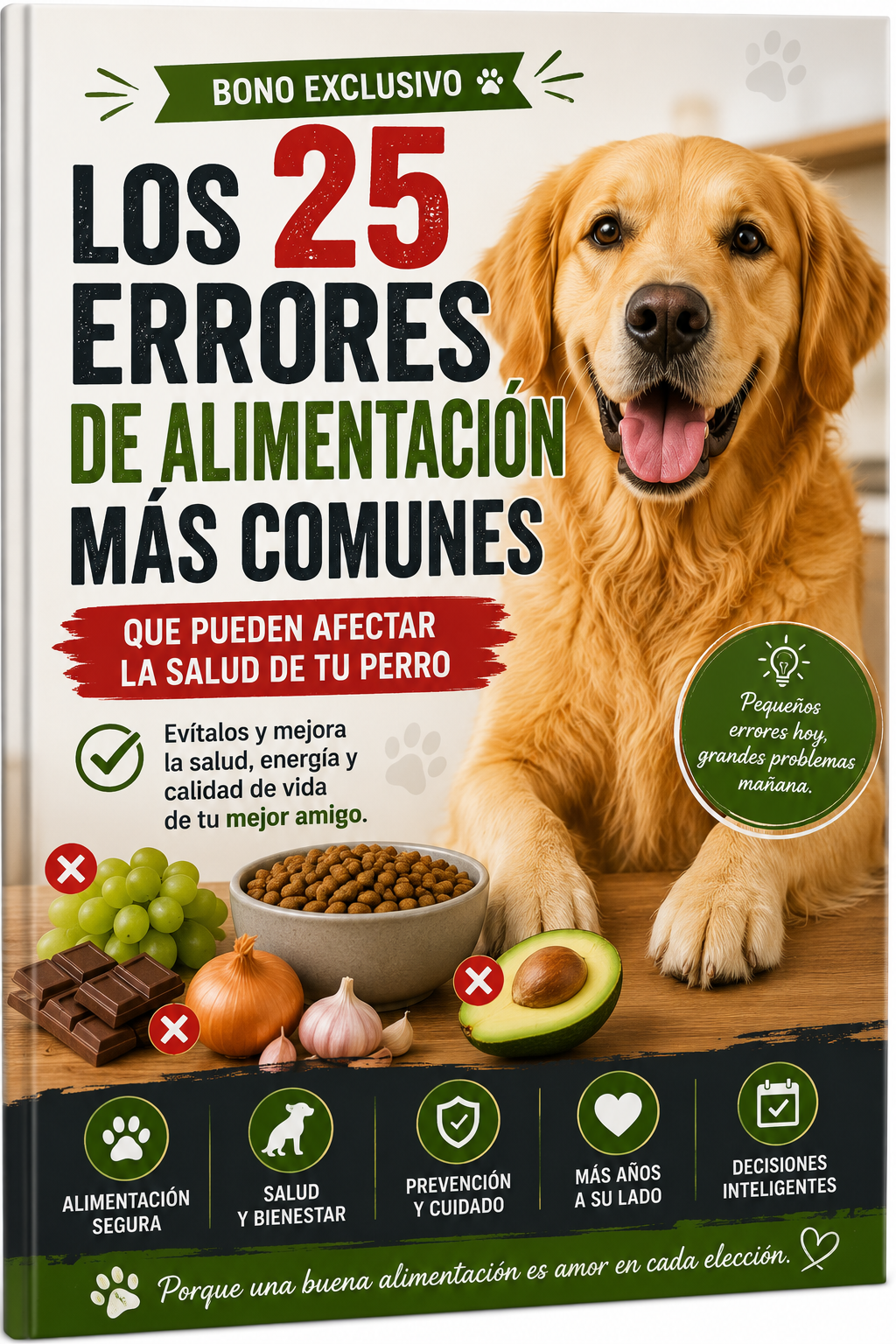 LOS 25 ERRORES DE ALIMENTACIÓN MÁS COMUNES EN PERROS