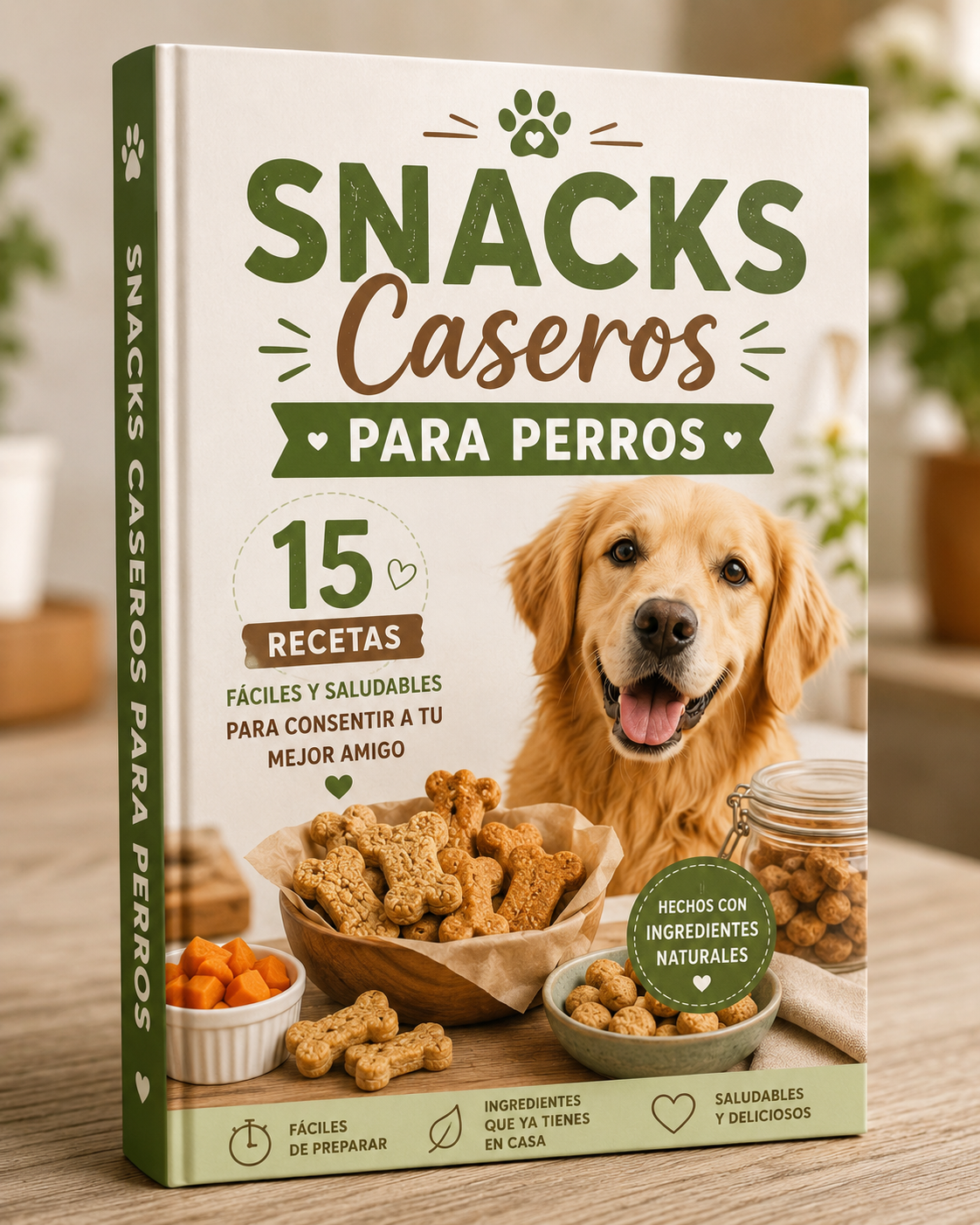 Snacks para perros caseros